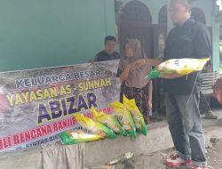 Yayasan As-Sunnah Abizar Salurkan Bantuan untuk Korban Bencana di Pasaman barat