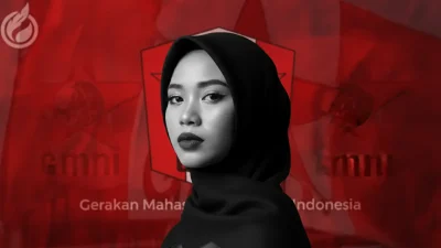 Foto: Lily Hariyani (Wakabid kaderisasi DPC GMNI Lahat)