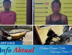 Unit Reskrim Polsek Lambu Kibang Berhasil Amankan dua Pelaku Kasus Tindak Pidana Pencurian dengan Kekerasan