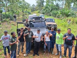 Bupati Pasaman Barat H.Yulianto Tinjau Jlan Alternatif Jembatan Panjang-Talu Bersama Dinas PU Dan Anggota DPRD Pasbar  Yondrizal