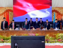 Rapat Paripurna DPRD Dalam Rangka Peringati HUt Pasbar Ke-22 Dengan Tema Bersatu Membangun Pasbar Maju Dan Sejahtera