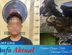 Satreskrim Polres Tulang Bawang Barat Berhasil Ungkap Kasus Penipuan dan Penggelapan Sepeda Motor