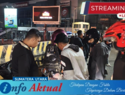 Timsus Dayok Mirah Polres Pematangsiantar Amankan Lima Sepedamotor Knalpot Brong