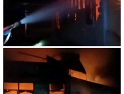 Kebakaran Hanguskan Rumah Warga Lingkuang Aua, Kerugian Ditaksir Capai Ratusan Juta Rupiah