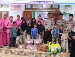 Santuni Anak Yatim, Kapolres Pasaman Barat Serahkan Bantuan Sosial di Yayasan Bunda Berbagi