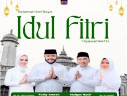 Wali Kota Fadly Amran Ajak Warga Perkuat Silaturahmi di Idul Fitri 1447 H