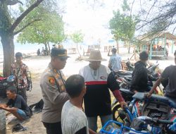 Polsek Pasaman Intensifkan Pengamanan, Pengunjung Pantai Sasak Diimbau Waspada Selama Libur Lebaran