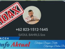 AKSI PENIPUAN MENGATASNAMAKAN TOKOH & PEJABAT TERTENTU KIAN MARAK, MASYARAKAT DIMINTA WASPADA