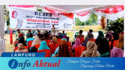 Reses DPRD Lampung di Bujung Sari Marga, Warga Sampaikan Keluhan BPJS hingga Jalan Rusak