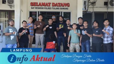 Kurang Dari 6 Jam Setalah Kejadian , Tekab 308 Polres Tulang Bawang Berhasil Tangkap Pelaku Pembunuhan Sadis Dan Berencana