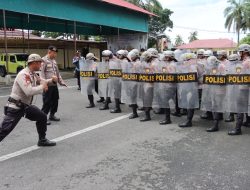 Polres Pasaman Barat Gelar Latihan Dalmas untuk Tingkatkan Profesionalisme Personel