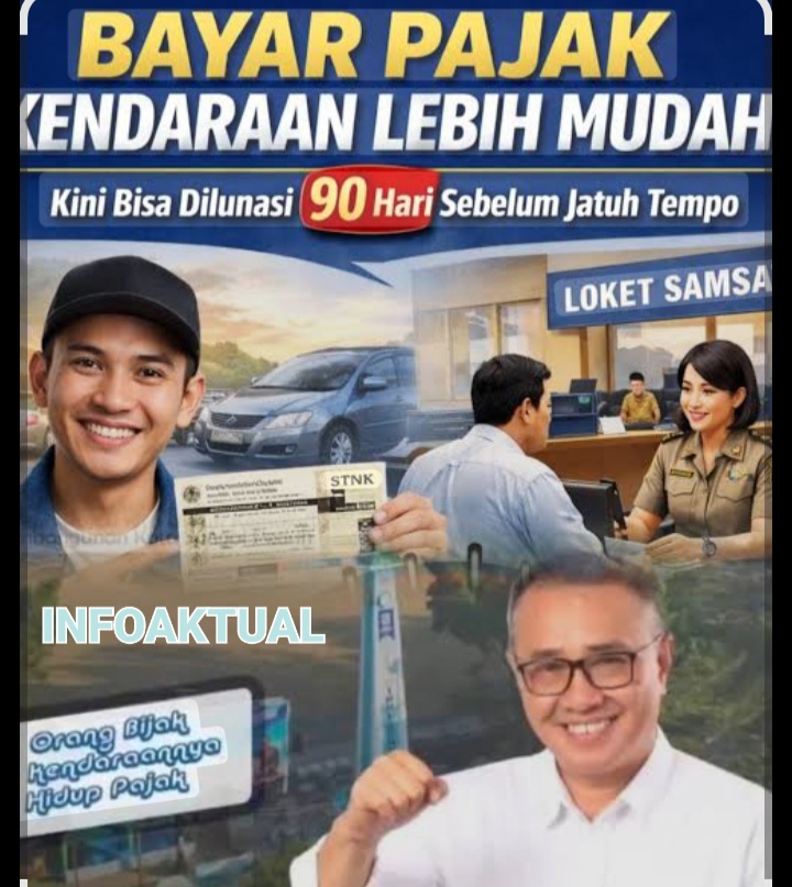Walikota Sungai Penuh Imbau Warga Taat Pajak Kendaraan, Bayar Bisa 90 Hari Lebih Awal
