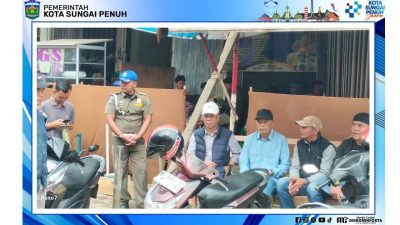 Wawako Sungai Penuh Tinjau Pasar Tanjung Bajure, Serap Aspirasi Pedagang dan Buruh