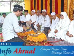 Paguyuban IKAMABAS Di Aceh Barat Kembali Peusijuk Calon Jamaah Haji Asal Aceh Selatan