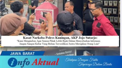 Ini Tanggapan Kasat Res Narkoba Terkait Isu Kartel Obat Seret Polres kUningan !! 