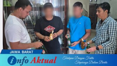 Polresta Cirebon Sita 363 Botol Miras Hasil Razia Pekat 