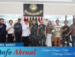 Perkuat Sinergitas, Danrem 063/SGJ Sambut Kunjungan PWCR dan Yayasan Sunan Gunung Jati