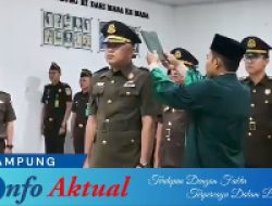 Pelantikan dan Serah Terima Jabatan di Kejaksaan Negeri Tulang Bawang Barat