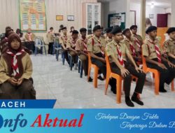Kwarcab Aceh Barat Gembleng 32 Putra Terbaik Hadapi Jambore Nasional & Internasional