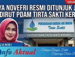Maya Novefri Resmi Ditunjuk Jadi Plt Dirut PDAM Tirta Sakti Kerinci