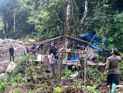 Patroli Gabungan Sisir Gunung Tuleh, Polres Pasaman Barat Perketat Pengawasan Aktivitas PETI