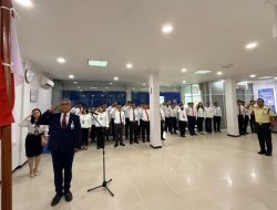 BRI BO Perdagangan Gelar Upacara Hari Lahir Pancasila 1 Juni 2026, Ferdinand Rynaldo Tahamata Bertindak Sebagai Inspektur Upacara