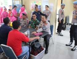 Sambut Hari Bhayangkara ke-80, Polres Pasaman Barat Gelar Donor Darah, Khitanan Massal dan Pengobatan Gratis