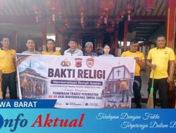 Sambut Hari Bhayangkara Ke-80, Polresta Cirebon Gelar Bakti Religi dan Serahkan Bantuan Peralatan Kebersihan di Makam Keramat Pangeran Cakrabuana