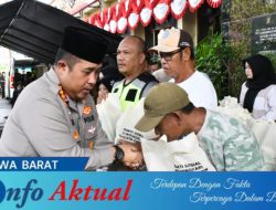 Polresta Cirebon Salurkan 600 Paket Sembako dalam Bhakti Sosial Hari Bhayangkara ke-80