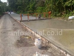 Diduga Tak Sesuai Spesifikasi, Proyek Jalan Rp21,17 Miliar di PALI Disorot Warga; Bila Terbukti Melanggar Minta Pembayaran Ditunda.