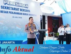 Kapolri Resmikan Sekretariat Bersama Koalisi Besar Perjuangan Buruh Indonesia, Perkuat Solidaritas Pekerja