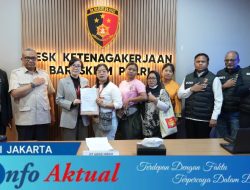 Desk Ketenagakerjaan Polri dan Kemnaker Tuntaskan Sengketa PHK 134 Pekerja PT Amos Indah Indonesia, Pesangon Rp12,7 Miliar Cair
