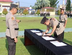 Rotasi Besar di Polres Pasaman Barat! Kapolres Lantik Sejumlah Pejabat Baru, Tegaskan Pelayanan Masyarakat Harus Semakin Maksimal