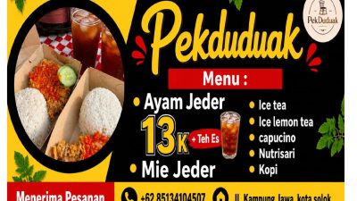Lagi lapar dan bingung mau makan apa? Pekdududak solusinya!