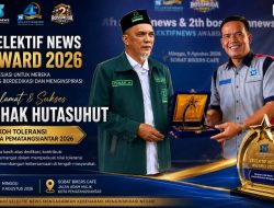 Bukan Sekadar Penghargaan, Selektif News Award 2026 Dorong Ishak Hutasuhut Perkuat Kiprah Sosial
