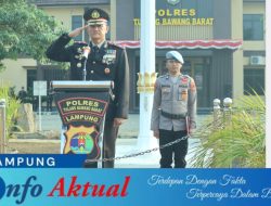 Polres Tulang Bawang Barat Gelar Upacara HUT ke-81 Kemerdekaan RI, Teguhkan Semangat Pengabdian kepada Masyarakat