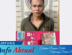 Satresnarkoba Polres Tulang Bawang Barat Ungkap Kasus Tindak Pidana Narkotika di Kecamatan Lambu Kibang