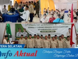 Resmi Dilantik, Wakil Bupati Minta Pemuda Muhammadiyah Lahat Jadi Agen Perubahan
