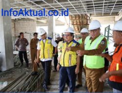 Walikota Sungai Penuh Alfin, SH Pantau Pembangunan Pasar Beringin Sungai Penuh, Akhir Oktober Ditargetkan Selesai