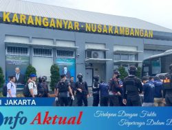 9 Napi Berisiko Tinggi Lapas Tangerang Dipindah ke Nusakambangan