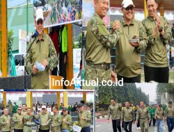 Acara HUT TNI ke-81, Walikota Sungai Penuh Alfin,SH Ajak Perkuat Sinergi dan Kebersamaan, berlangsung meriah