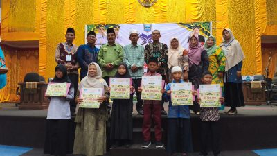Lomba Tahfidz Al-Qur’an Tingkat SD Pasaman Barat, Arrasyid Zaidan dan Sri Ratu Athifah Raih Juara Pertama
