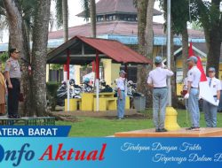 Kapolres Pasaman Barat Jadi Pembina Upacara di SMA Negeri 1 Pasaman, Tekankan Disiplin dan Bahaya Kenakalan Remaja