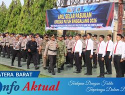 Polres Pasaman Barat Gelar Operasi Patuh Singgalang 2026, Sasar 7 Pelanggaran Prioritas
