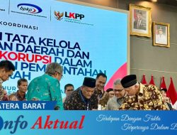 Pasbar Tegaskan Perang Melawan Korupsi, Wabup M. Ihpan dan Ketua DPRD Teken Komitmen Tata Kelola Bersih