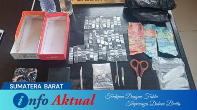 Operasi Gabungan di Kinali, Polisi Amankan Dua Terduga Pelaku Narkoba, Satu Diduga Bandar Sabu