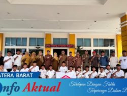 Bawa Nama Sumbar ke Panggung Nasional! 21 Atlet Muda Sontang Putra FC Dilepas Sekda Pasbar ke Bogor